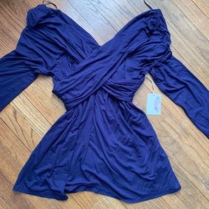 Jessica Simpson Off the Shoulder Maternity Top